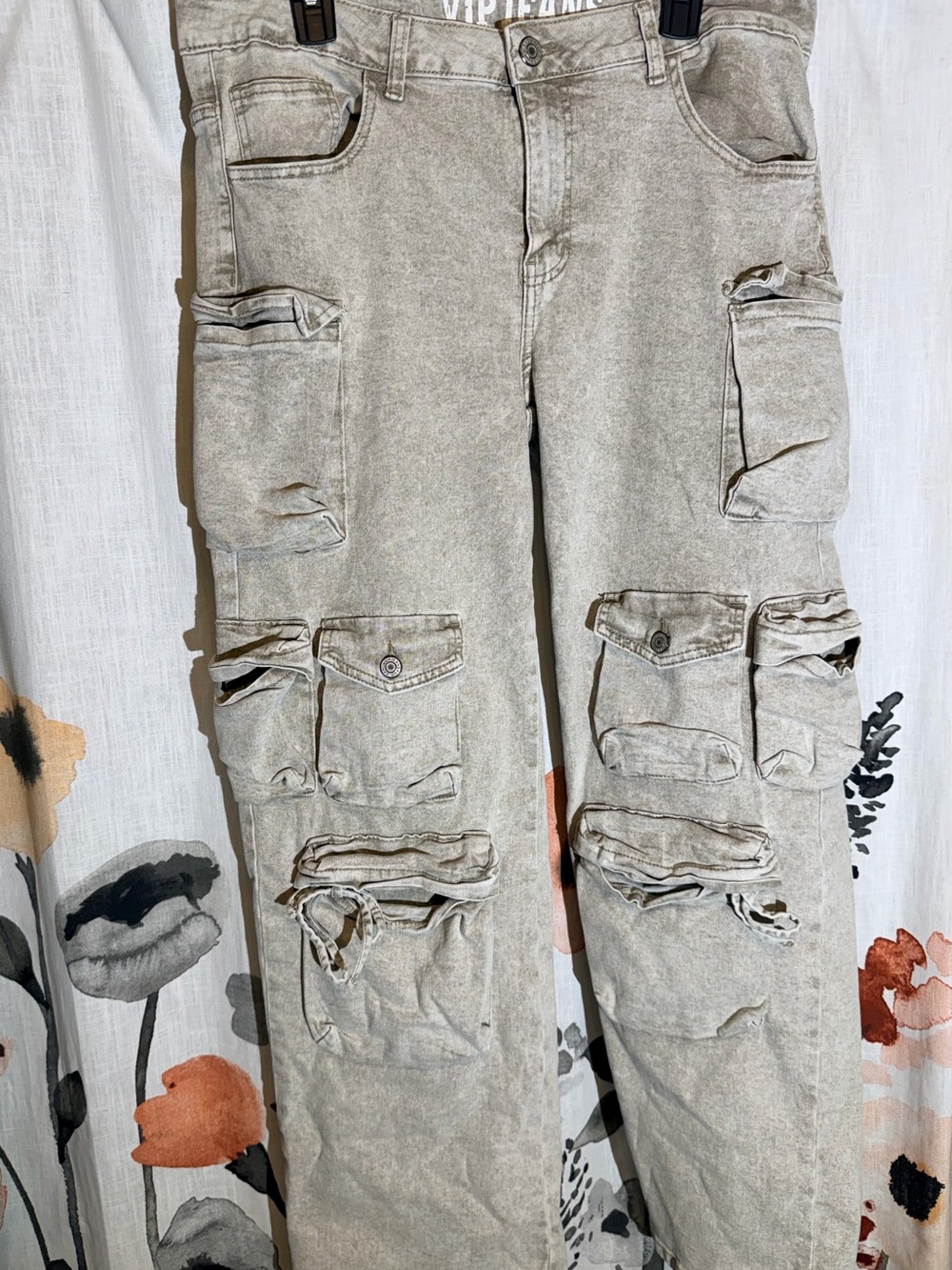 VIP Light Stone Washed Jeans - Picture 3 of 10